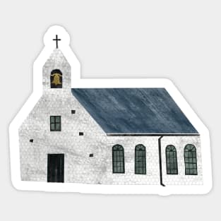 Manx Church (keeil) Sticker